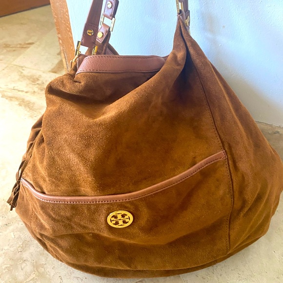 Tory Burch brown handbag excellent condition - Picture 1 of 2